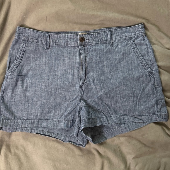 a new day Pants - a new day Women's Blue Chambray Shorts